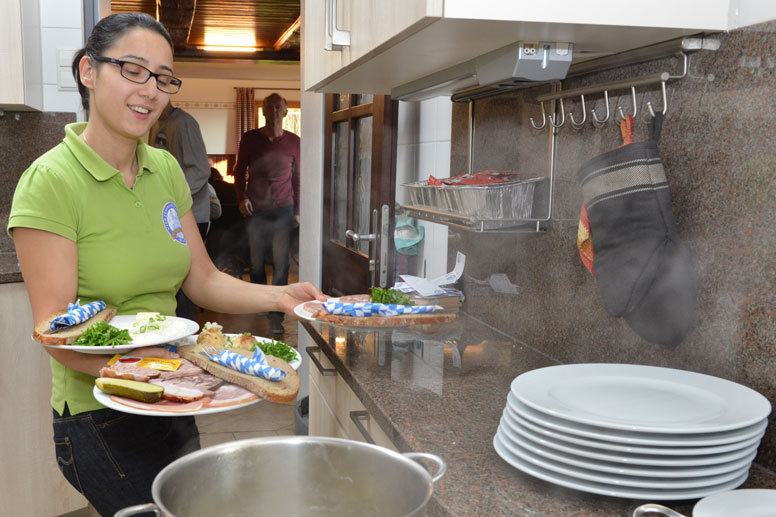 Brauerei Trunk Vierzehnheiligen K&uuml;che