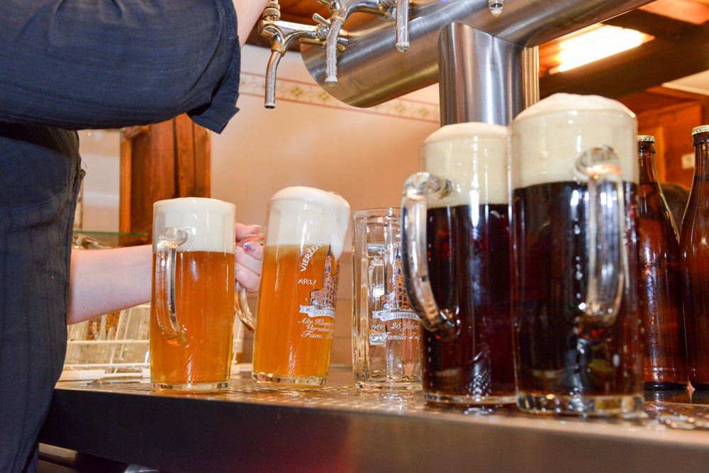 Brauerei Trunk Vierzehnheiligen Theke